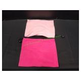 (2) Pink Snow / Ski Neck Gaiters