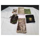 Military Book, Real Tree Gaiter & More