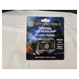 Off Grid Tools Survival LED Headlamp