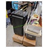 (4) Boxes of Household Items & More