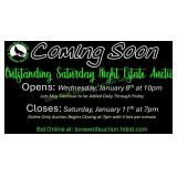 CHECK OUT OUR SATURDAY NIGHT ONLINE AUCTION