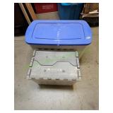 (2) Storage Totes w/ Lids