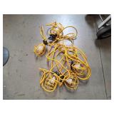 Industrial 5-Light String Lights, 50ft
