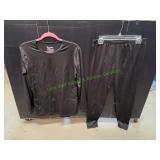 ThermaJane Shirt & Pants, Sz Lg