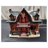 2015 Country Charm Hunting Lodge Lighted House