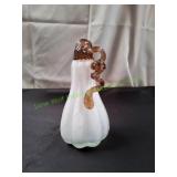 8" Blown Glass Pumpkin