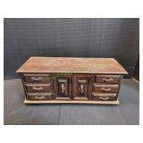 Vintage Wood Jewelry Box