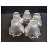 (5) Ceiling Fan Light Shades