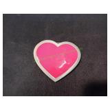 Great Texas Fine Pewter Heart Belt Buckle