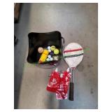 Tennis Rack, Tennis Balls & More
