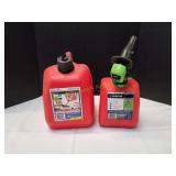 (1) 2-Gallon & (1) 1-Gallon Gas Can