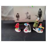 Dept. 56 Snow Village Feeding the Birds