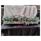 42x5x10 5-Candle Centerpiece / Mantle Dï¿½cor