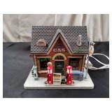 2014 Lemax Route 66 Gas Station Lighted House