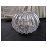 7.5" Glass Pumpkin