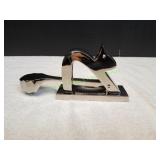 Crate & Barrel Silver Squirrel Nutcracker
