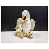 Fitz&Floyd Garden Rhapsody Goose&Gosling, Retired