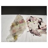 (2) Vtg Scarves