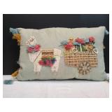 19x12 Pier 1 Llama Throw Pillow