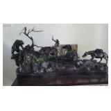 Lucky Strike Solid Bronze Sculpture Statue