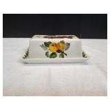 Portmeirion Pomona Covered Butter Dish