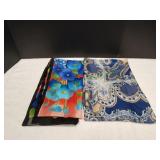(2) Vtg Silk Scarves