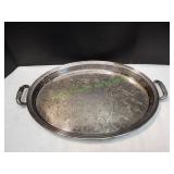 Gorham Heritage Silvery-Plate YH360 Oval Deep Tray