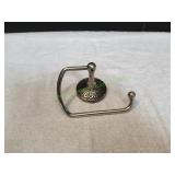 Brass Medallion Toilet Paper Holder