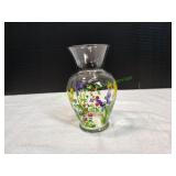 7" Handpainted Vase