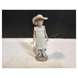 7" Nao by Lladro April Showers Porcelain Figurine