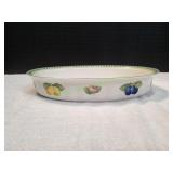 French Garden Fleurence Oval Casserole Dish