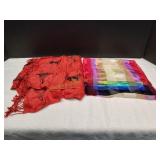 (2) Vtg Scarves