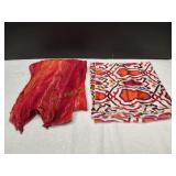 (2) Vtg Silk Scarves