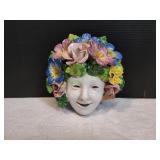 Vtg Bacchus Decorative Face Mask