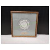 10x10 Framed Irish Tatting, 1997