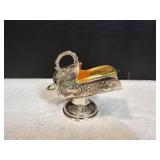 Vtg FB Rogers Silver-Plate Sugar Scuttle