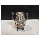 Vtg 6" Meriden 1924 Silver-Plated Urn