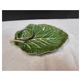 Bordallo Pinheiro Cabbage Leaf Plate