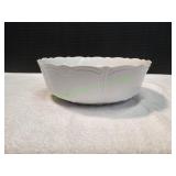 Vtg 10" Tirschenreuth Baronesse White Salad Bowl
