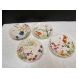 (8) 6" Sur La Table Saucers