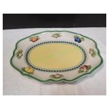 French Garden Fleurence Oval Serving Platter