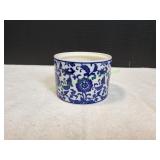 3.5" BD Blue & White Brush Holder