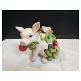 Fitz & Floyd French Market Pig Cookie Jar