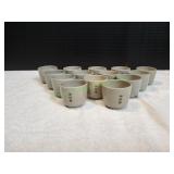 (14) Vtg Saki Cups