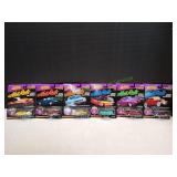 (6) 1997 Johnny Lightning Hot Rods Diecast Cars
