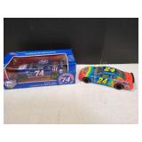 (2) NASCAR 1:24 Scale Cars