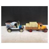 (2) Bank Trucks