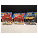 (3) Mattel Hot Wheels Action Packs