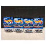 (4) 1997 Mattel Hot Wheels Race Team Series IV