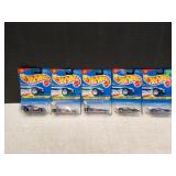 (5) 1994 Mattel Hot Wheels Race Team Series
